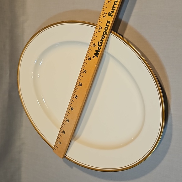 Noritake Viceroy 7222 Oval Serving Platter Ivory China - Picture 8 of 13
